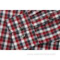 Programmer Casual Lapel Plaid Long Sleeved Shirt